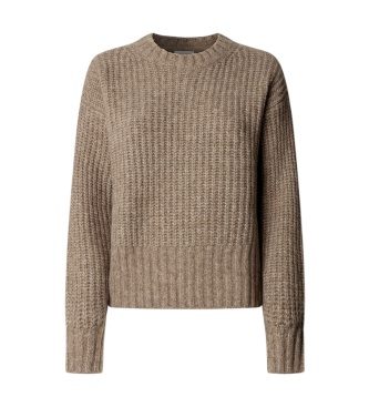 Pepe Jeans Ashley Brown Crew Jersey