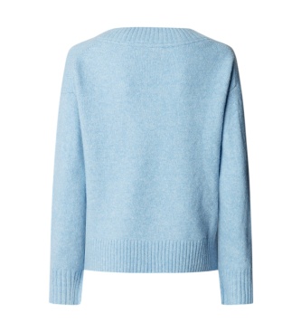 Pepe Jeans Ashley V Neck blue sweater