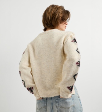 Pepe Jeans Audrey off-white jumper