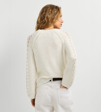 Pepe Jeans Aveline off-white sweater