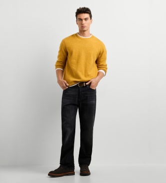 Pepe Jeans Pull Deacon Crew jaune