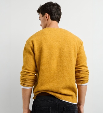 Pepe Jeans Pull Deacon Crew jaune