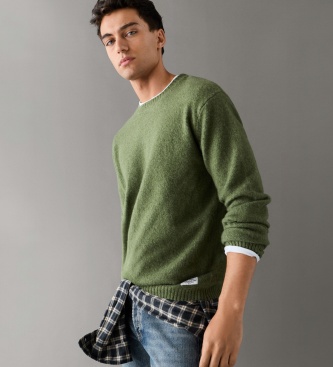 Pepe Jeans Pull Deacon Crew vert