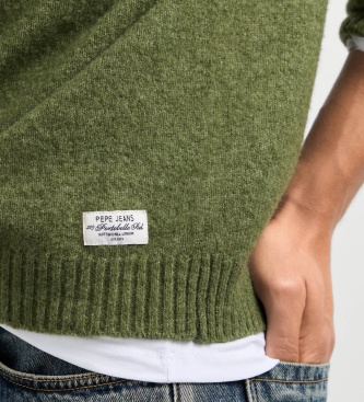 Pepe Jeans Pull Deacon Crew vert