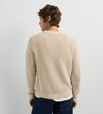 Pepe Jeans Pull Dorian Crew beige