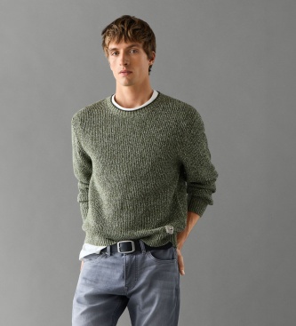 Pepe Jeans Pull Duncan Crew vert