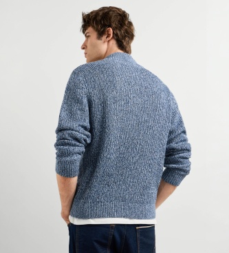 Pepe Jeans Pull Duncan Half Zip bleu