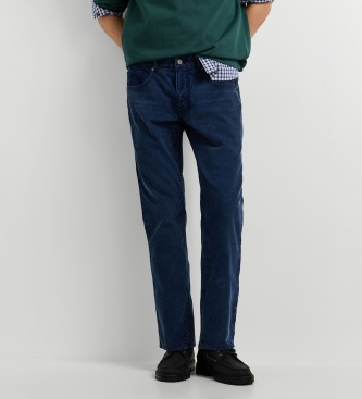 Pepe Jeans Calça Cash Corduroy marinho