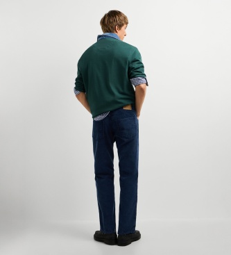 Pepe Jeans Calça Cash Corduroy marinho