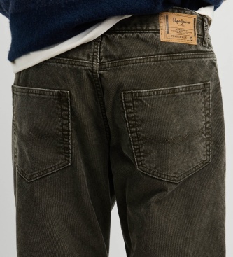 Pepe Jeans Calça Cash Corduroy verde