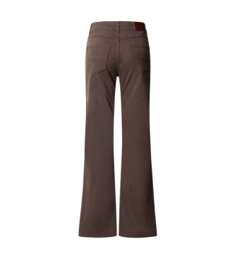 Pepe Jeans Calça Flare Willa castanha