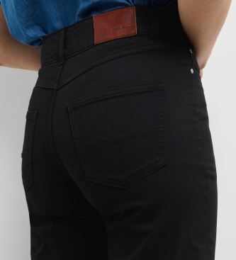 Pepe Jeans Calça Flare Willa preta