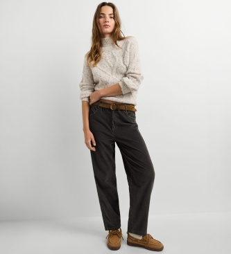 Pepe Jeans Calça Larissa cinza