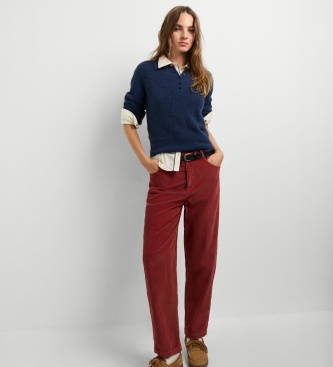 Pepe Jeans Larissa red trousers