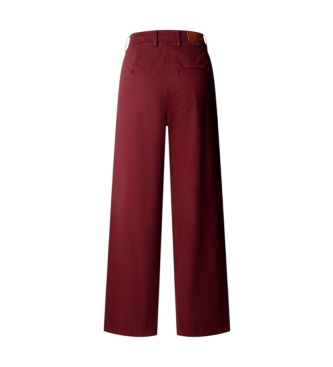 Pepe Jeans Calças Lindsey bordô