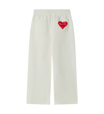 Pepe Jeans Hose Pauline Gebrochenes Weiß