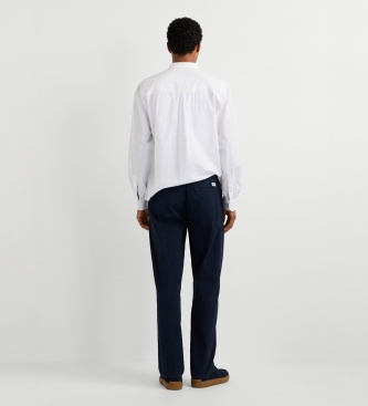 Pepe Jeans Calça Chino Pull On Comfort Seersucker marinho