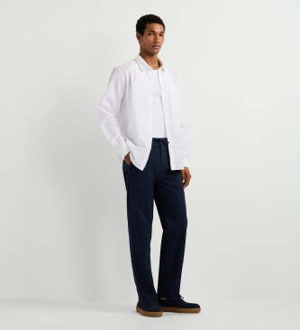 Pepe Jeans Calça Chino Pull On Comfort Seersucker marinho
