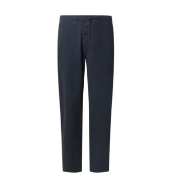 Pepe Jeans Calça Chino Pull On Comfort Seersucker marinho