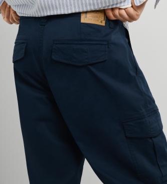 Pepe Jeans Calça Cargo Relaxed Twill marinho