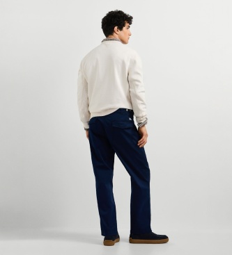 Pepe Jeans Calça Relaxed Fatigue Twill marinho