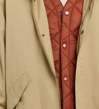 Pepe Jeans Parka Bambridge beige