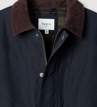 Pepe Jeans Navy Jamies Parka