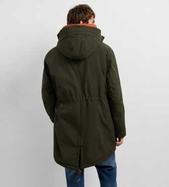 Pepe Jeans Parka Fish Tail verte