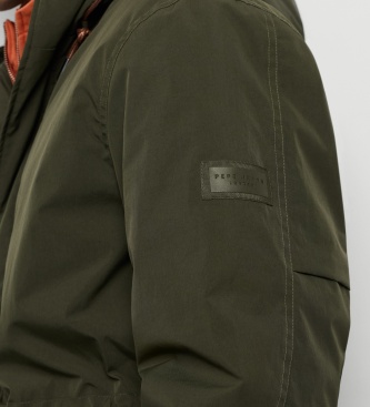 Pepe Jeans Parka Fish Tail verte