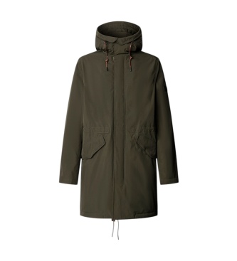 Pepe Jeans Parka Fish Tail verte