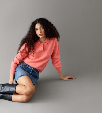 Pepe Jeans Amira koraal poloshirt