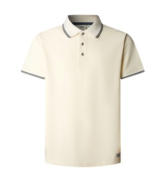 Pepe Jeans Polo Muller blanc cassé