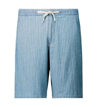 Pepe Jeans Short Helix Stripe bleu
