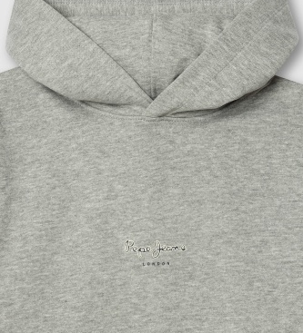 Pepe Jeans Kapuzensweatshirt Artie grau