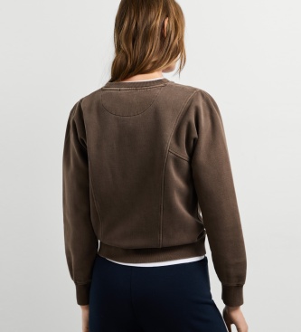 Pepe Jeans Sweat Belit marron