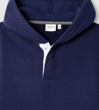 Pepe Jeans Kapuzensweatshirt Henry marineblau