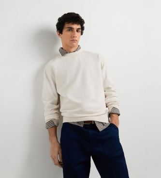 Pepe Jeans Sweat Jasper Crew blanc
