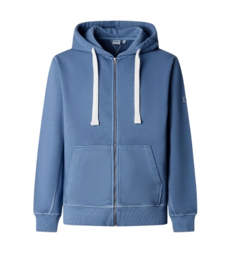 Pepe Jeans Sweat Jasper Zip bleu
