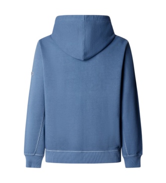 Pepe Jeans Sweat Jasper Zip bleu