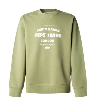 Pepe Jeans Sweat Jaxon Crew vert