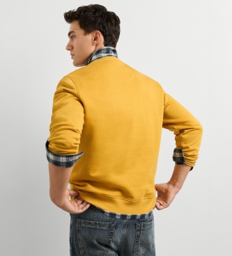 Pepe Jeans Sweat Jed Crew jaune
