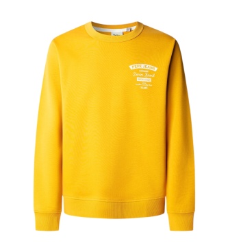Pepe Jeans Sweat Jed Crew jaune