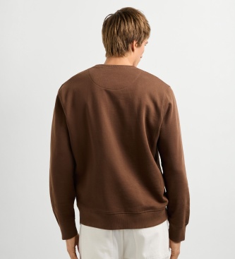 Pepe Jeans Sweat-shirt Jed Crew marron