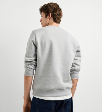 Pepe Jeans Sweat Jefferson Crew gris