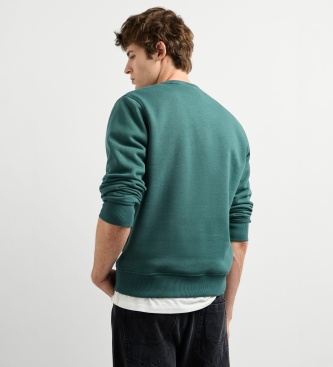 Pepe Jeans Sweat Jefferson Crew vert