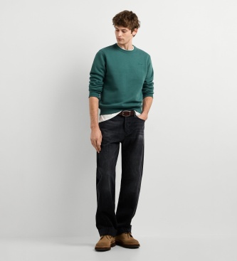 Pepe Jeans Sweat Jefferson Crew vert