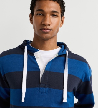 Pepe Jeans Sweat-shirt Joe Stripes bleu