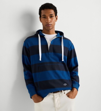 Pepe Jeans Sweat-shirt Joe Stripes bleu
