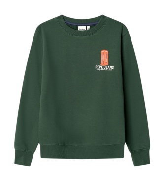Pepe Jeans Sweatshirt Nicco grün