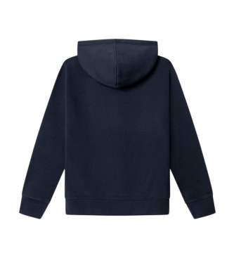 Pepe Jeans Kapuzenpullover Union Jack marineblau